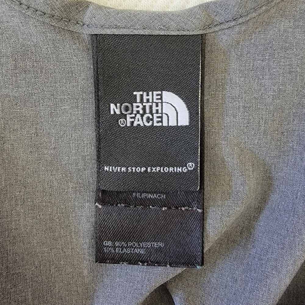 The North Face Dress Gray Stretchy Sleeveless Elastic Waist Pockets Travel 6 - Picture 9 of 13